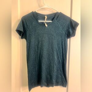 Lululemon Swiftly Teal & Black Heather